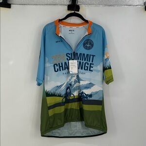 Athlos cycling jersey 2024 Summit Challenge Park City, Utah XL New With Tags